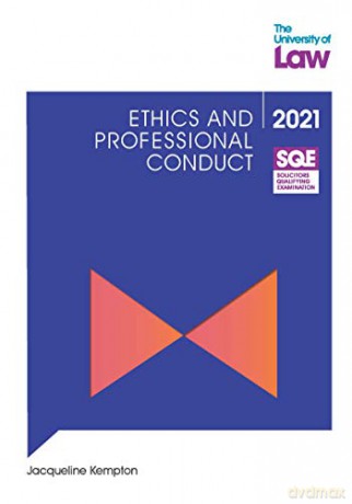 SQE - Ethics and Professional Conduct SQE1 - Jacqueline Kempton [KSIĄŻKA]