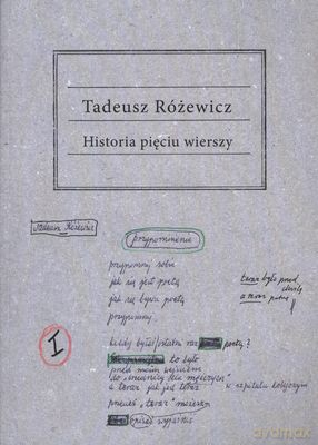 Historia Pięciu Wierszy - Tadeusz Różewicz [KSIĄŻKA]