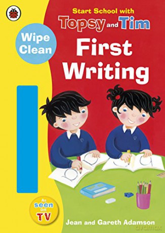 Start School with Topsy and Tim: Wipe Clean First Writing - Jean Adamson [KSIĄŻKA]