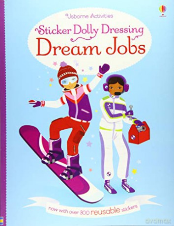 Sticker Dolly Dressing Dream Jobs - Fiona Watt [KSIĄŻKA]