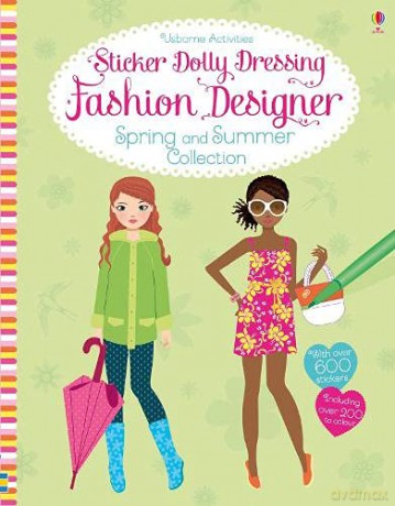 Sticker Dolly Dressing Fashion Designer Spring and Summer Collection: 1 - Fiona Watt [KSIĄŻKA]