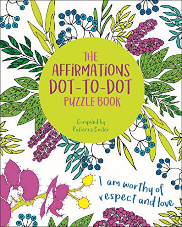 The Affirmations Dot-to-Dot Puzzle Book - David Woodroffe [KSIĄŻKA]