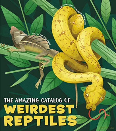 The Amazing Catalogue of Weirdest Reptiles - Banfi [KSIĄŻKA]