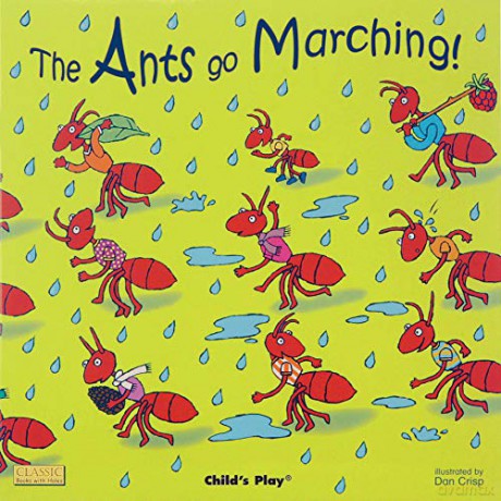 The Ants Go Marching Classic Books with Holes Board Book - Dan Crisp [KSIĄŻKA]