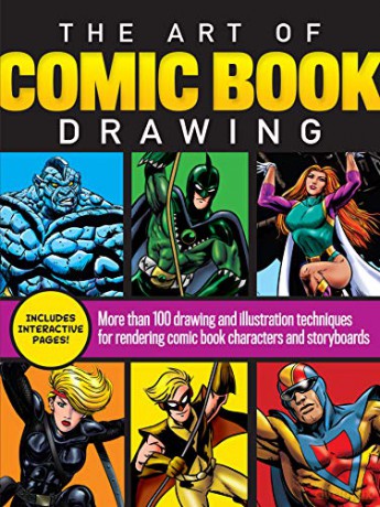 The Art of Comic Book Drawing: More than 100 drawing and illustration techniques for rendering comic book characters and storyboards Art of Drawing - Maury Aaseng [KSIĄŻKA]