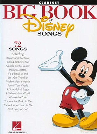 The Big Book Of Disney Songs - Clarinet [KSIĄŻKA]