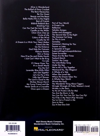 The Big Book Of Disney Songs - Clarinet [KSIĄŻKA]
