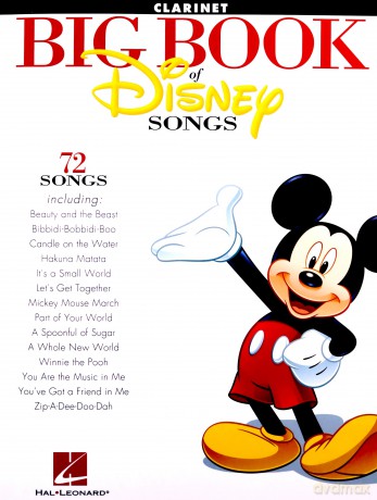 The Big Book Of Disney Songs - Clarinet [KSIĄŻKA]