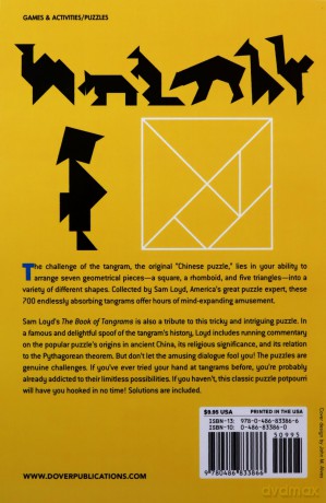 The Book of Tangrams: 700 Puzzles Puzzle Books - Sam Loyd [KSIĄŻKA]