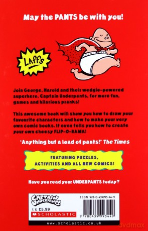 The Captain Underpants' Extra-Crunchy Book O'Fun! - Dav Pilkey [KSIĄŻKA]