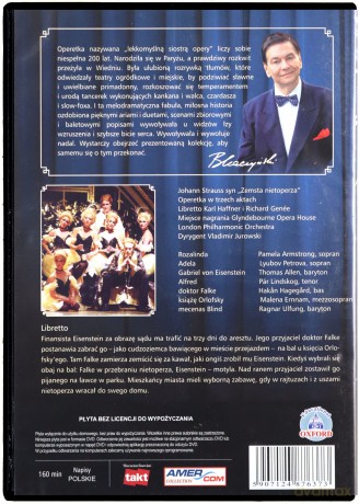 Bogusław Kaczyński Przedstawia: Operetki 02 - Zemsta nietoperza [DVD]