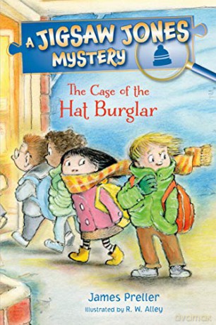 The Case of the Hat Burglar A Jigsaw Jones Mysteries - James Preller [KSIĄŻKA]