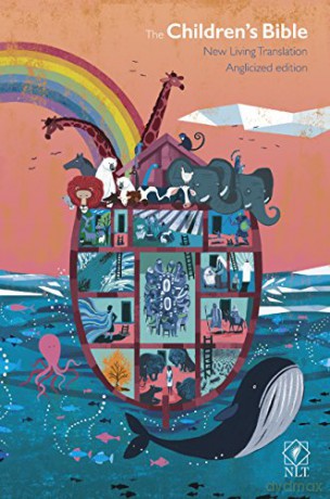 The Children's Bible: New Living Translation: With Noah's Ark and Rainbow and Other Colourful Illustrations Bible NLT - Javier Joaquin [KSIĄŻKA]
