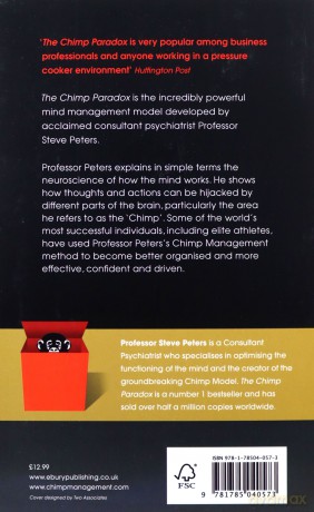 The Chimp Paradox: The Acclaimed Mind Management Programme to Help You Achieve Success, Confidence and Happiness - Prof Steve Peters [KSIĄŻKA]
