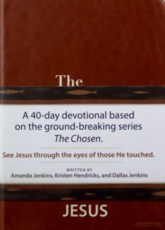 The Chosen: 40 Days with Jesus Imitation Leather - Impactful and Inspirational Devotional - Perfect Gift Idea - Amanda Jenkins [KSIĄŻKA]