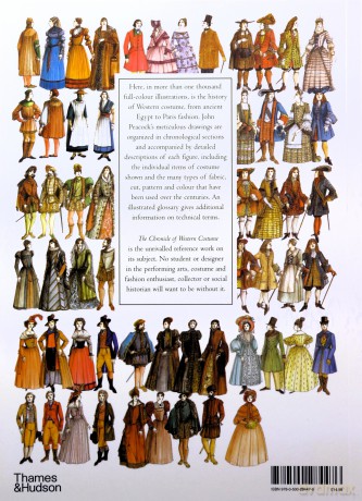 The Chronicle of Western Costume: From the Ancient World to the Late Twentieth Century - John Peacock [KSIĄŻKA]