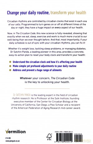 The Circadian Code: Lose weight, supercharge your energy and sleep well every night - Dr. Satchin Panda [KSIĄŻKA]