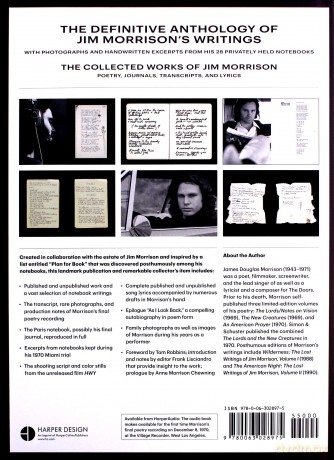 The Collected Works of Jim Morrison: Poetry, Journals, Transcripts, and Lyrics - Jim Morrison [KSIĄŻKA]