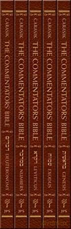 The Commentators' Bible, 5-volume set: The Rubin JPS Miqra'ot Gedolot - Michael Carasik [KSIĄŻKA]