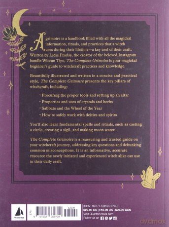 The Complete Grimoire: Magickal Practices and Spells for Awakening Your Inner Witch - Lidia Pradas [KSIĄŻKA]