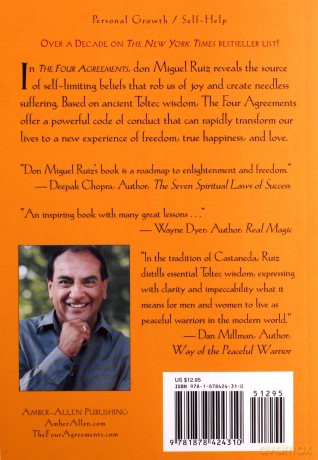 The Four Agreements: Practical Guide to Personal Freedom: A Practical Guide to Personal Freedom - Don Miguel Ruiz [KSIĄŻKA]