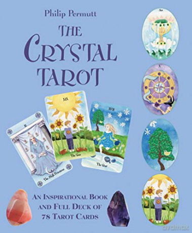 The Crystal Tarot: An inspirational book and full deck of 78 tarot cards - Philip Permutt [KSIĄŻKA]