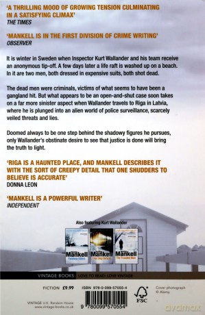 The Dogs of Riga: Kurt Wallander - Henning Mankell [KSIĄŻKA]