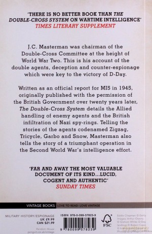 The Double-Cross System: The Classic Account of World War Two Spy-Masters - Sir John Masterman [KSIĄŻKA]