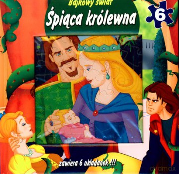 Bajkowy Świat Śpiąca Królewna (twarda) [KSIĄŻKA]