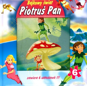 Bajkowy Świat Piotruś Pan (twarda) [KSIĄŻKA]
