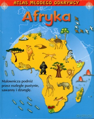 Atlas Młodego Odkrywcy Afryka (twarda) [KSIĄŻKA]