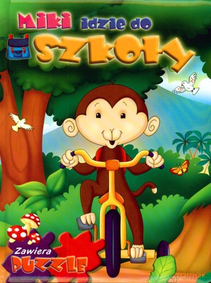 Miki Idzie Do Szkoły Puzzle (twarda) [KSIĄŻKA]