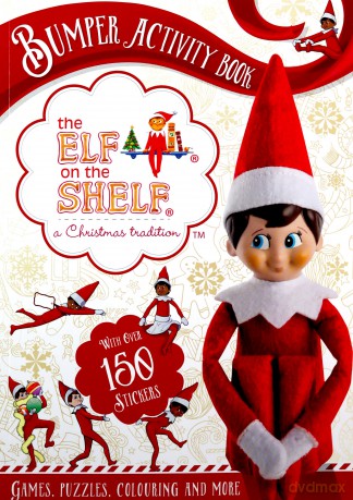 The Elf on the Shelf Bumper Activity Book: Games, Puzzles, Colouring and More with over 150 stickers - The Elf on the Shelf [KSIĄŻKA]