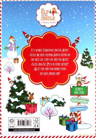 The Elf on the Shelf Search and Find [KSIĄŻKA]
