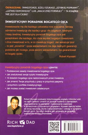 Inwestycyjny Poradnik Bogatego Ojca - Robert T.Kiyosaki, Sharon L.Lechter [KSIĄŻKA]