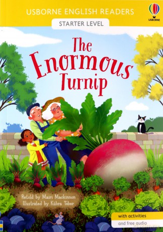 The Enormous Turnip English Readers Starter Level: 1 - Mackinnon Mairi [KSIĄŻKA]