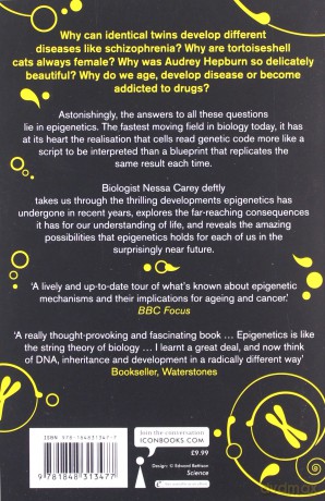 The Epigenetics Revolution: How Modern Biology is Rewriting Our Understanding of Genetics, Disease and Inheritance - Nessa Carey [KSIĄŻKA]