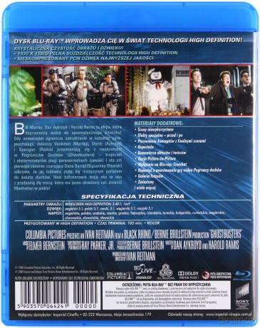 Pogromcy duchów [Blu-Ray]