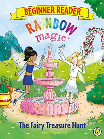 The Fairy Treasure Hunt: Book 4 Rainbow Magic Beginner Reader - Daisy Meadows [KSIĄŻKA]