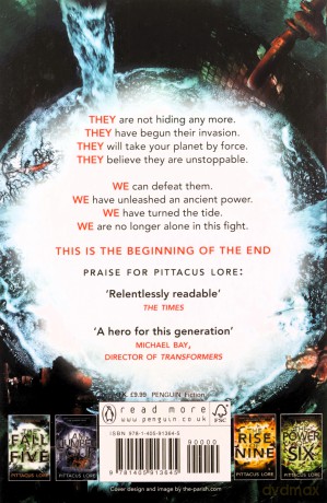 The Fate of Ten: Lorien Legacies Book 6 The Lorien Legacies - Pittacus Lore [KSIĄŻKA]