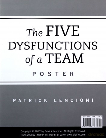 The Five Dysfunctions of a Team: Poster, 2nd Edition - Patrick M. Lencioni [KOMIKS]