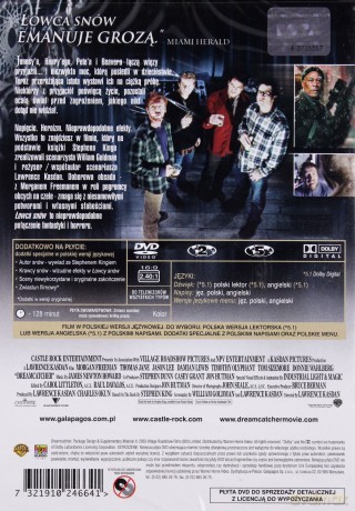Łowca snów [DVD]
