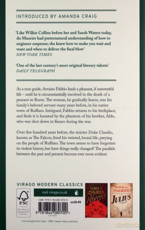 The Flight Of The Falcon Virago Modern Classics - Daphne Du Maurier [KSIĄŻKA]