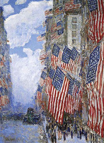The Fourth of July Notebook Stationery - Childe Hassam [KSIĄŻKA]
