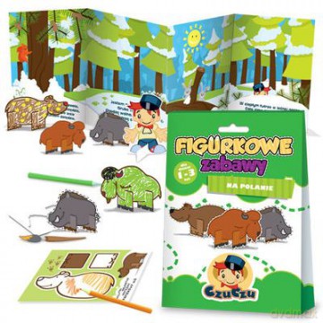 Czuczu Figurkowe Zabawy Na Polanie (twarda) [KSIĄŻKA]