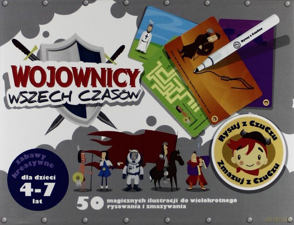 Wojownicy Wszechczasów Dla Dzieci 4-7 Lat Rysuj Z Czuczu (twarda) [KSIĄŻKA]