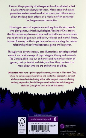 The Gaming Mind: A New Psychology of Videogames and the Power of Play - Alexander Kriss [KSIĄŻKA]