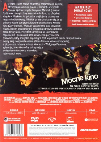 Air Force One (polski lektor) (Mocne Kino) [DVD]