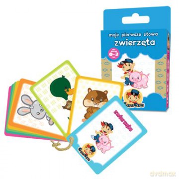 Czuczu Pierwsze Słowa Zwierzęta (twarda) [KSIĄŻKA]