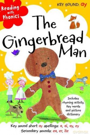 The Gingerbread Man Reading with Phonics - Clare Fennell [KSIĄŻKA]